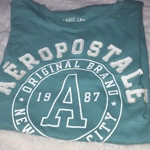 Blue graphic Aeropostale t-shirt